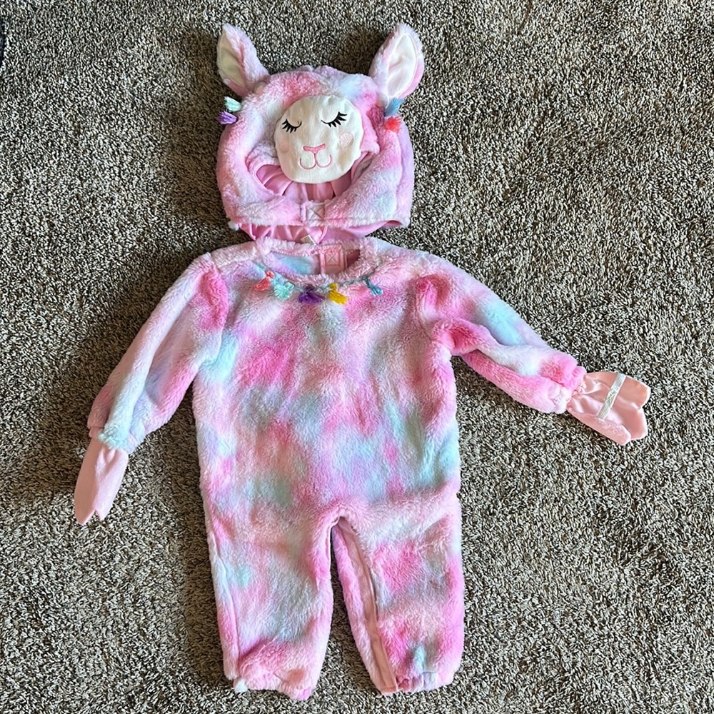 Infant Cuddly Llama Costume